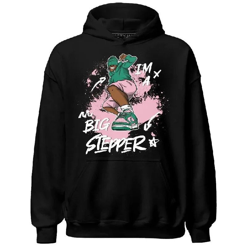 Chic And Casual Unisex Fashion Trends Enjoy Discount Dunk Soft Pink Malachite NastyJamz Hoodie Match Big Stepper