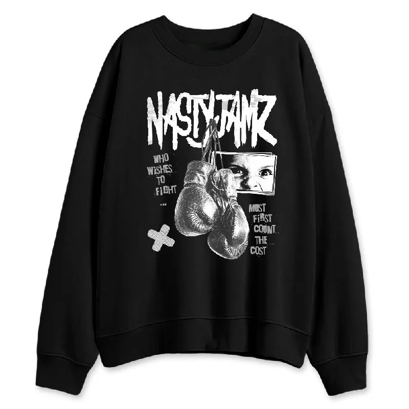 High-Quality Unisex Basics For Everyday Wear Fashion Forward Fear 4s NastyJamz Sweatshirt Match Fight Count Cost