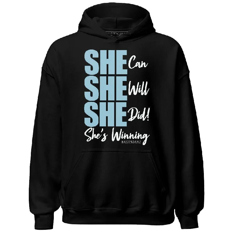 Chic And Casual Unisex Fashion Trends Seasonal Fashion Legend Blue 11s NastyJamz Hoodie Match SHE Chic And Casual Unisex Fashion Trends Seasonal Fashion Legend Blue 11s NastyJamz Hoodie Match SHE