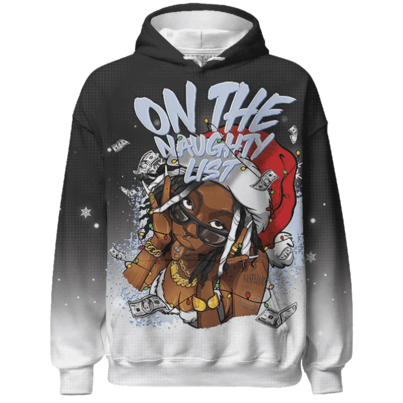 Classic And Timeless Gender-Neutral Fashion Limited Time Flash Sale Low Space Jamz 11s NastyJamz Hoodie Match Xmas Naughty List All-Over Print Classic And Timeless Gender-Neutral Fashion Limited Time Flash Sale Low Space Jamz 11s NastyJamz Hoodie Match Xmas Naughty List All-Over Print
