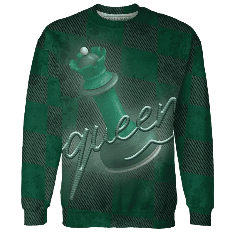 Modern Unisex Wardrobe Staples Bold Style Discounts NastyJamz Nina CN Abney 3s Sweatshirt Match Black Queen All-Over Print