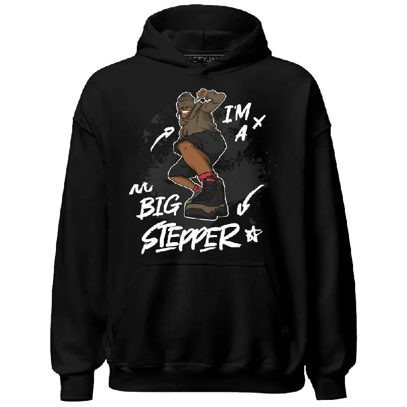 Relaxed-Fit Unisex Clothing Options Trend Alert Olive 9s NastyJamz Hoodie Match Big Stepper