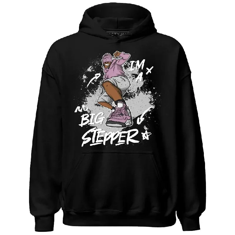 Gender-Neutral Trendy Clothing Styles Trendy Street Style Orchid Neutral Grey Black White 4s NastyJamz Hoodie Match Big Stepper