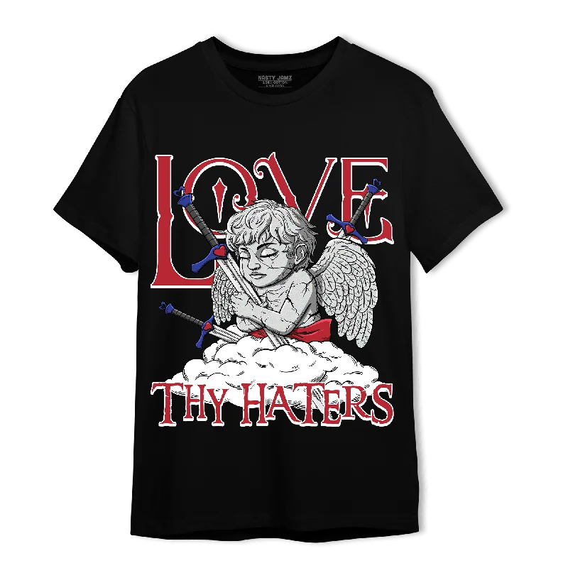 Comfortable And Stylish Unisex Outfits Holiday Attire Sale NastyJamz Playoffs 8s T-Shirt Match Love Thy Haters Angel Comfortable And Stylish Unisex Outfits Holiday Attire Sale NastyJamz Playoffs 8s T-Shirt Match Love Thy Haters Angel