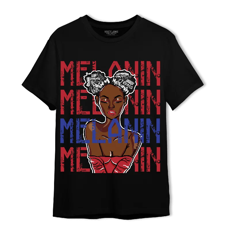 Functional And Stylish Unisex Outerwear Hot Items NastyJamz Playoffs 8s T-Shirt Match Melanin Girl Functional And Stylish Unisex Outerwear Hot Items NastyJamz Playoffs 8s T-Shirt Match Melanin Girl