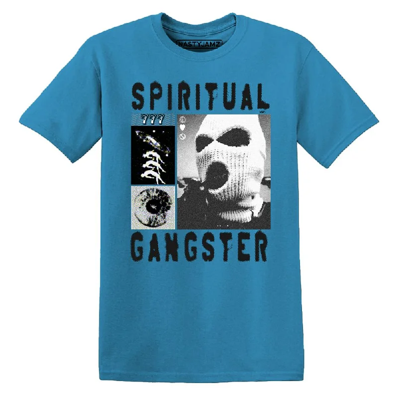 Urban-Inspired Unisex Fashion Pieces Dive Into Trendy Styles Powder Blue 9s NastyJamz Premium T Shirt Match Spiritual Gangster