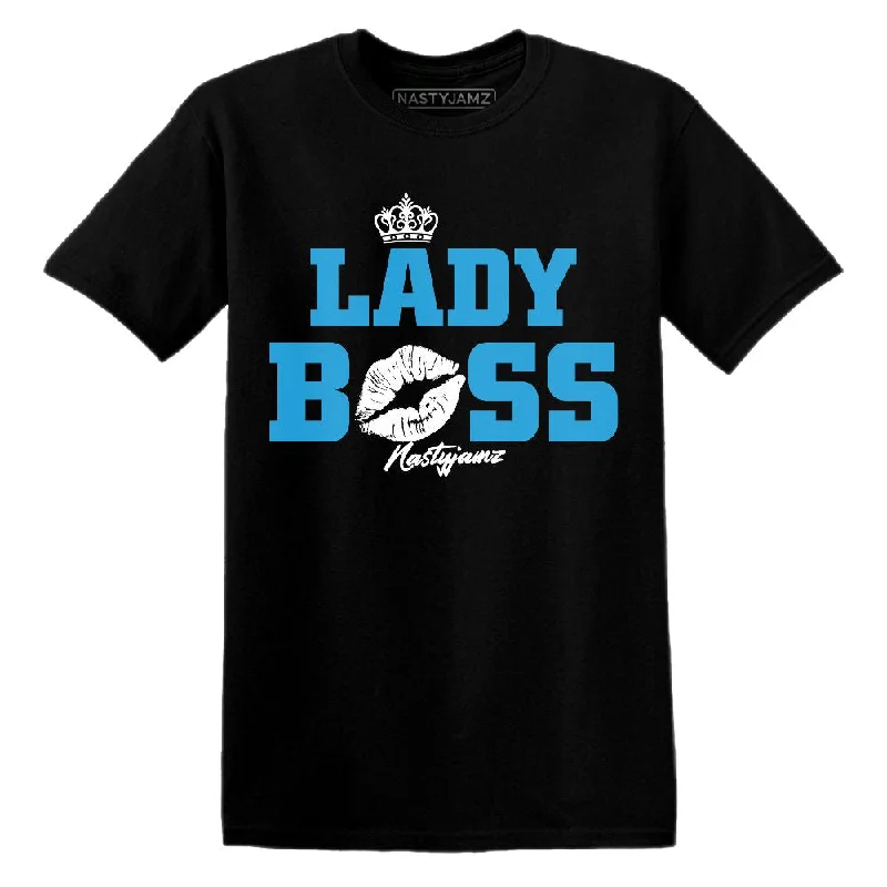 All-Season Unisex Clothing Collection Chic & Cozy Collection Powder Blue 9s NastyJamz T-Shirt Match Lady Boss