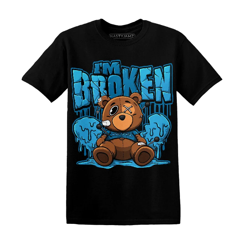 Modern Unisex Streetwear Outfits Fashion Frontiers NastyJamz Powder Blue 9s T-Shirt Im Broken BER Modern Unisex Streetwear Outfits Fashion Frontiers NastyJamz Powder Blue 9s T-Shirt Im Broken BER