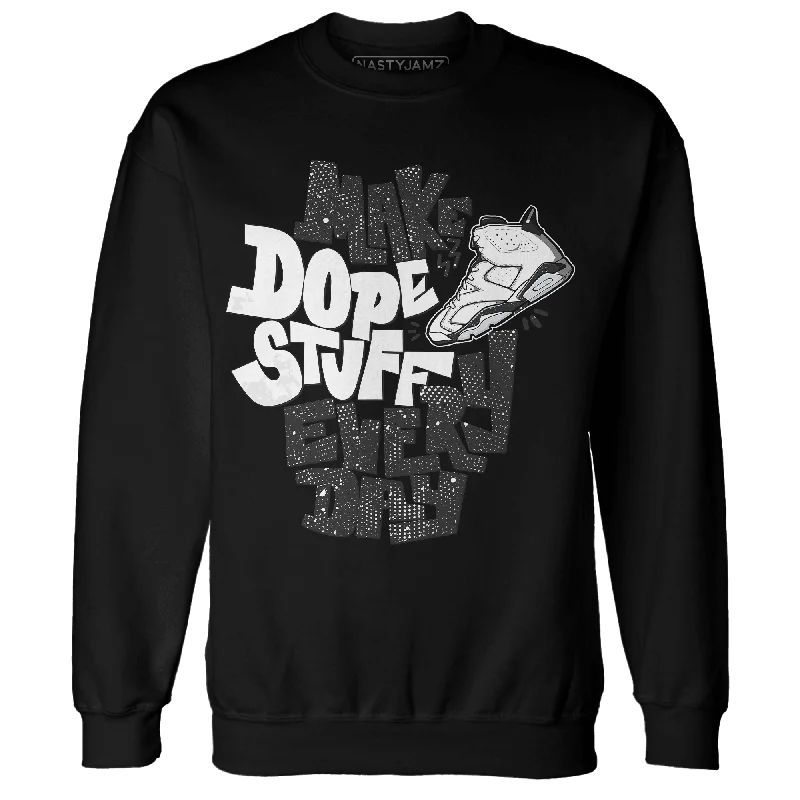 Sustainable Gender-Neutral Apparel Style Upgrade NastyJamz Reverse Oreo 6s Sweatshirt Match Dope Sneaker