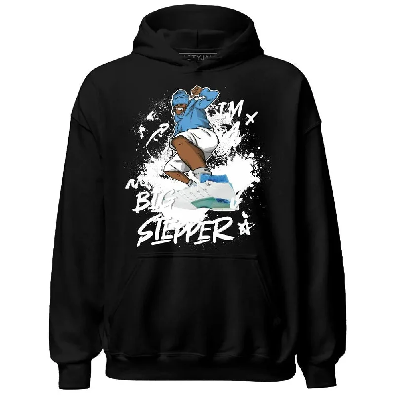 Relaxed-Fit Unisex Fashion For All-Day Comfort Premium Fashion Univercitii Carolina Blue 17s NastyJamz Hoodie Match Big Stepper