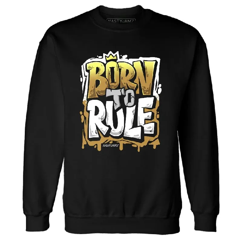 Classic And Timeless Unisex Style Mega Sale Wheat 13s NastyJamz Sweatshirt Match Born To Rule